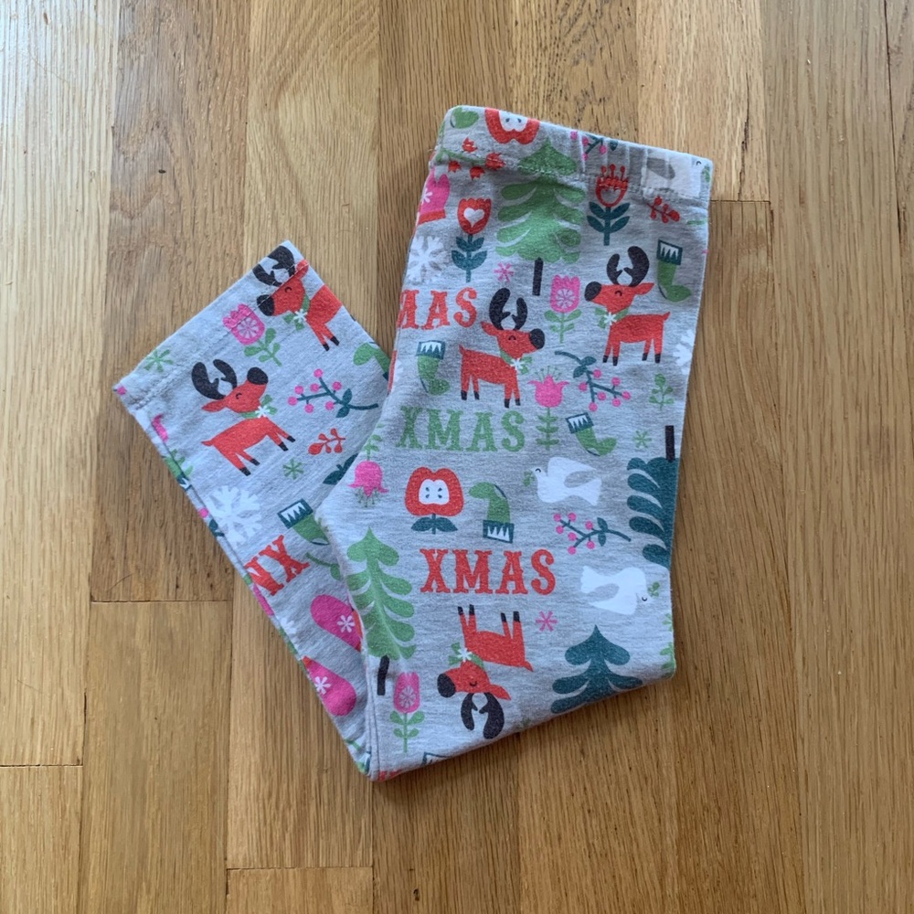 LOL Vintage Toddler Christmas Leggings